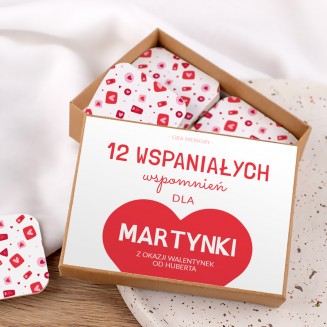 FOTOMEMORY ze Zdjęciami Pary Prezent Walentynkowy