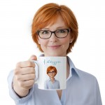 Prezent dla dziewczyn na wieczór panieński w formie fotokubka z ilustracją ze zdjęcia