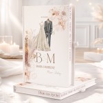 Planer ślubny z personalizacją na okładce.