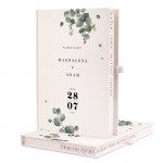 Elegancki planer ślubny.