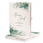 Planer ślubny z personalizowaną okładką.