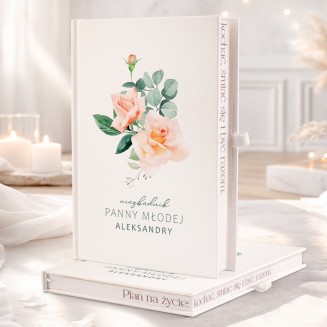 Personalizowany planer ślubny dla przyszłej Pary Młodej.