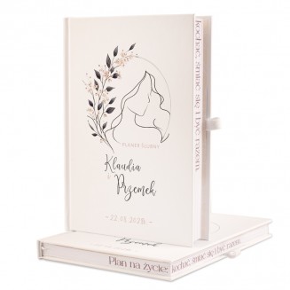 Planer personalizowany na wesele.