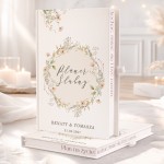 Planer weselny z personalizowaną okładką.