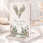 Personalizowany planer w stylu boho wedding.