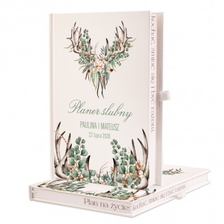 Personalizowany planer weselny.