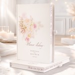 planer slubny z romantycznym wzorem