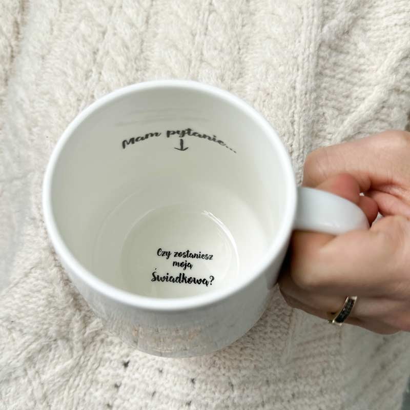 KUBEK dla Świadkowej Pytanie Niespodzianka MEGA HIT