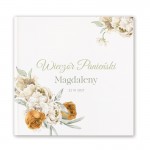 Personalizowana księga na wieczór panieński z motyw kwiatów