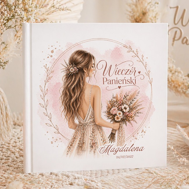 Personalizowana księga na wieczór panieński.