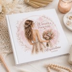 Piękna księga pamiątkowa na wpisy z wieczoru panieńskiego.