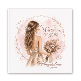 Księga na wieczór panieński. Personalizowana okładka.