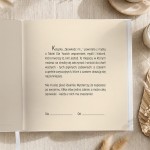 Elegancka książka z pytaniami i miejscem na wspomnienia dla przyjaciółki.