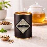 Elegancki upominek ślubny z kubkiem, herbatą i ręcznie wyrabianą czekoladą.