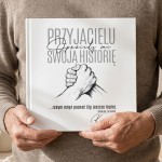 Wyjątkowy prezent dla świadka w postaci książki wspomnień z ponad 130 pytaniami.