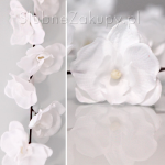 GIRLANDA kwiatowa Białe Orchidee 1,75m
