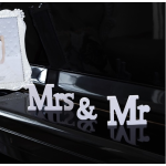 NAPIS dekoracyjny Mr&Mrs Zestaw 10x50cm