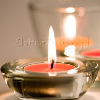 ŚWIECZNIK na tealight OKRĄGŁY OSTATNIA SZTUKA