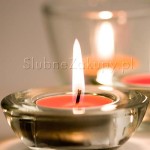 ŚWIECZNIK na tealight OKRĄGŁY OSTATNIA SZTUKA
