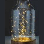 DRUCIK świetlny microLED na baterie 2m 20ledów