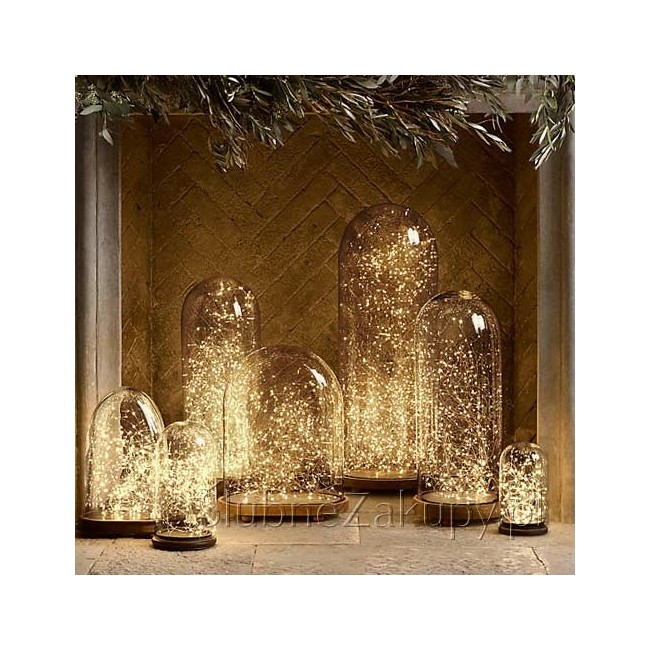 DRUCIK świetlny microLED na baterie 5m 50ledów