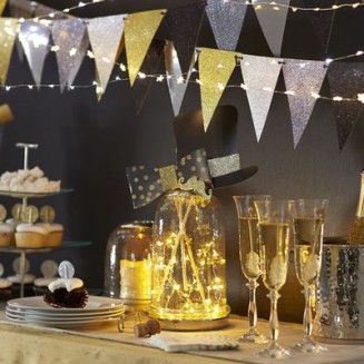 DRUCIK świetlny microLED na baterie 5m 50ledów