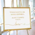 PLAKAT personalizowany 50x70cm Only Love