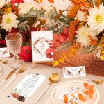 TABLICZKA na stolik z personalizacją Barwy Jesieni
