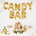 BANER dekoracyjny CANDY BAR balony foliowe